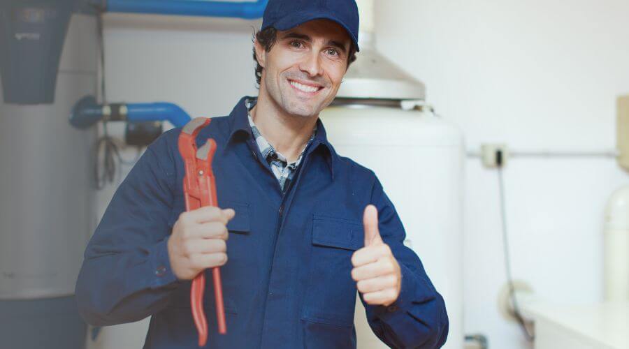 Local tankless water heater installation in May, ID